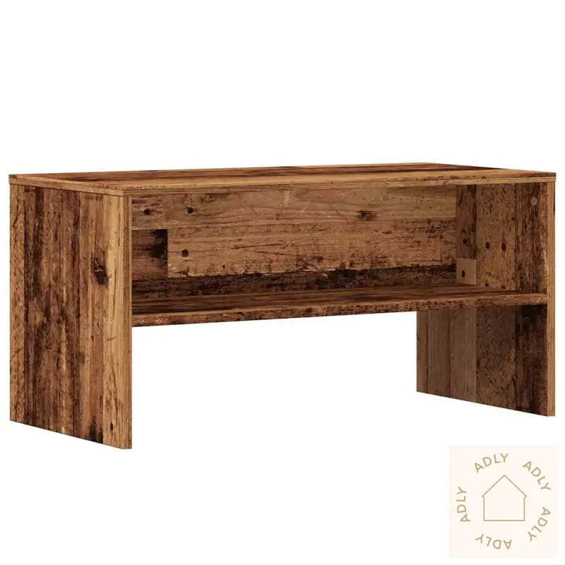 Tv-Benk Gammelt Tre 80X40X40 Cm Konstruert Tre