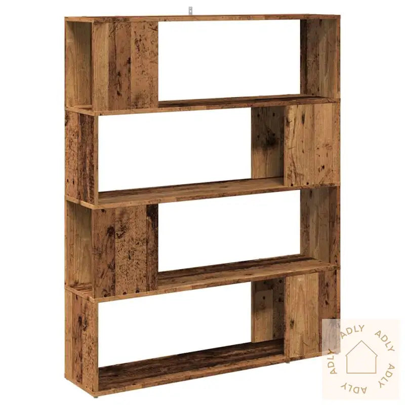 Bokhylle/Romdeler Gammelt Tre 100X24X124,5 Cm