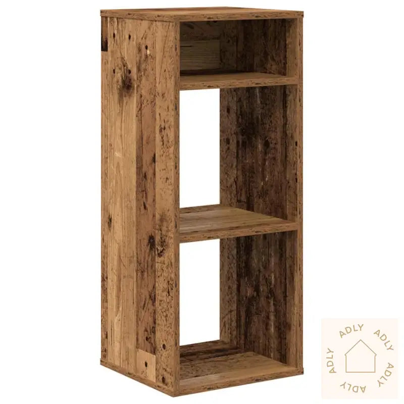 Bokhylle Gammelt Tre 34X31X80 Cm Konstruert Tre