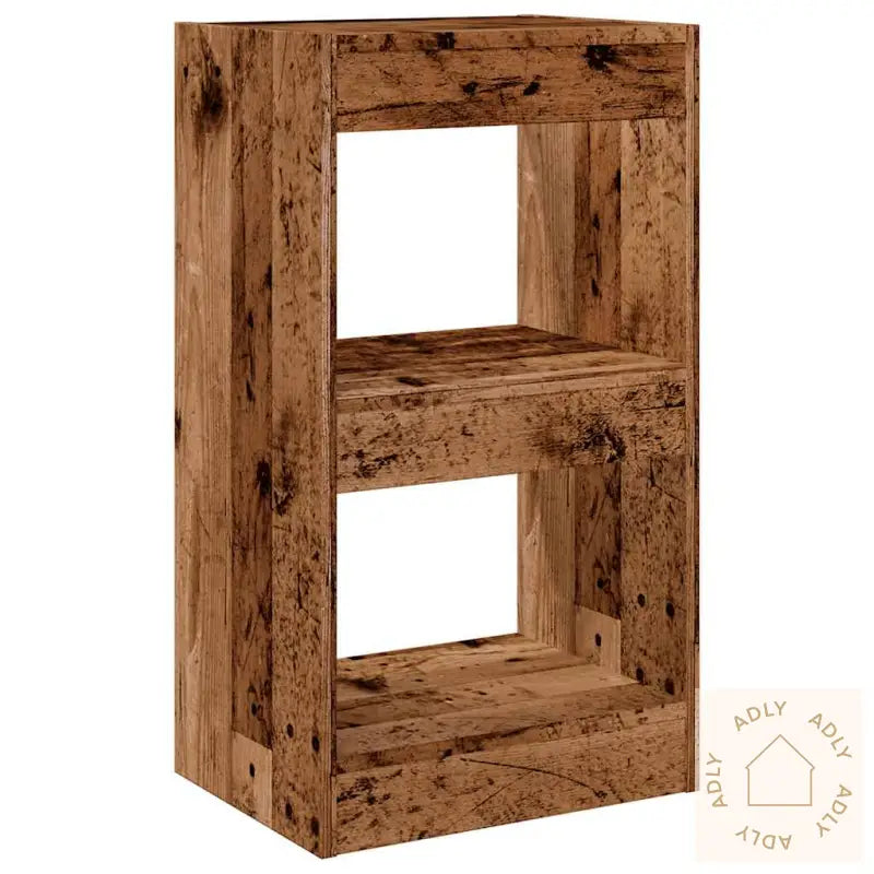 Bokhylle/Romdeler Gammelt Tre 40X30X72 Cm