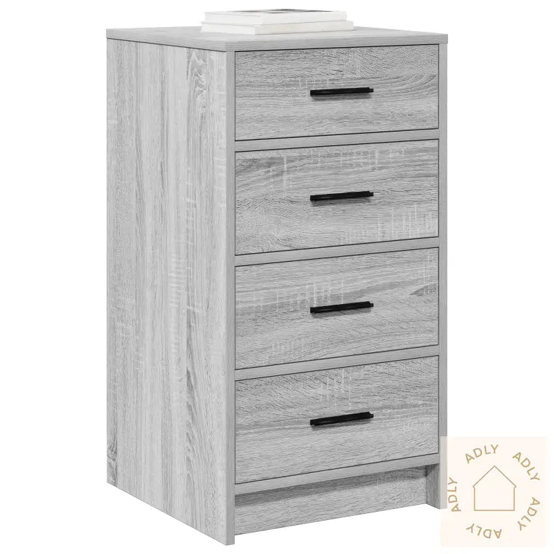 Sideboard Grå Sonoma 40X41X75 Cm Konstruert Tre