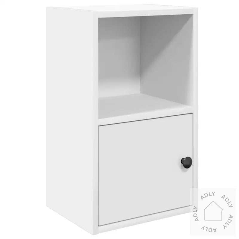 Bokhylle Hvit 31X24X52 Cm Konstruert Tre