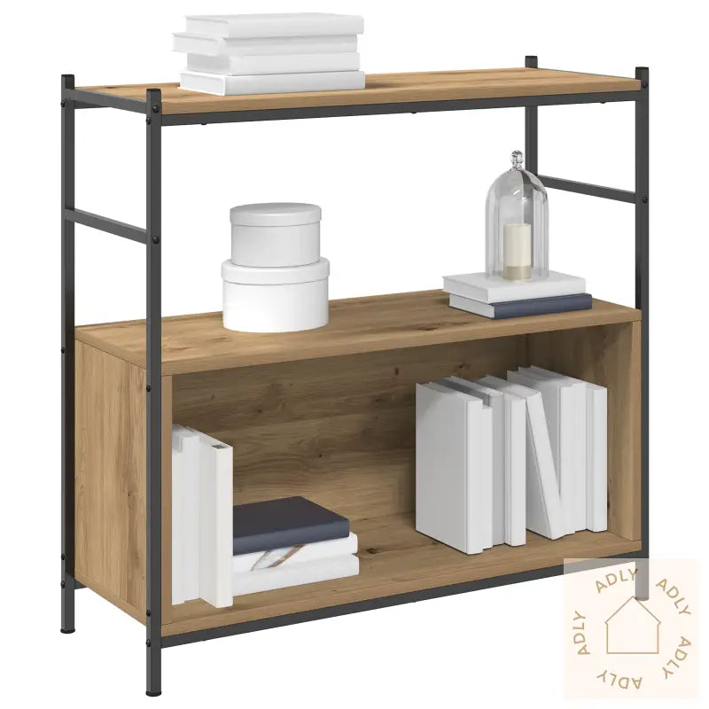 Bokskap Artisian Eik 80X30X78,5 Cm Konstruert Tre