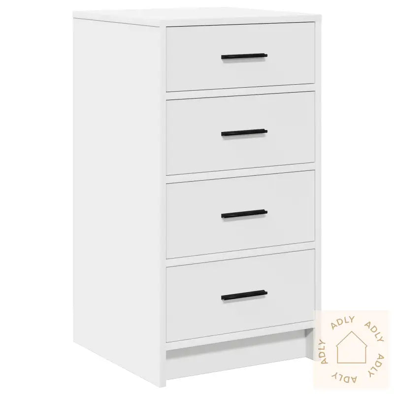 Sideboard Hvit 40X41X75 Cm Konstruert Tre