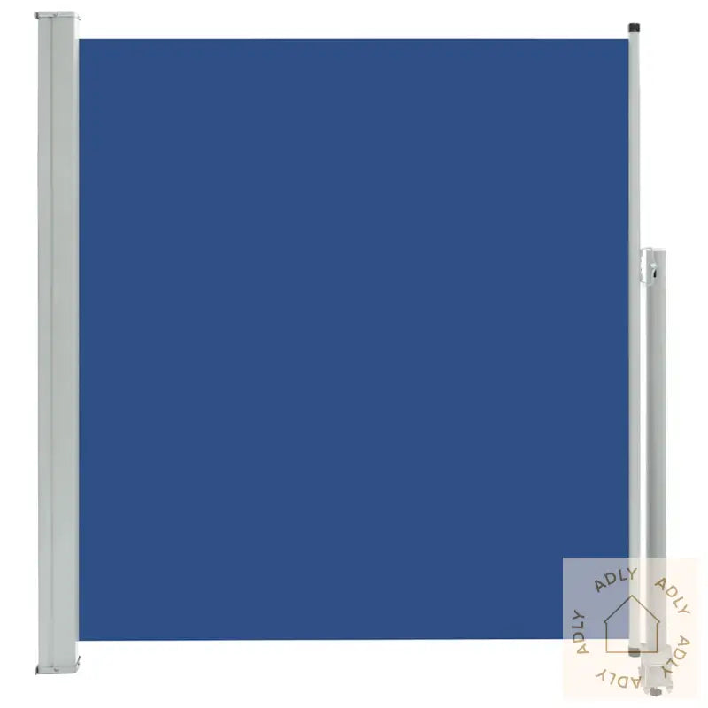 Uttrekkbar Sidemarkise 140 X 300 Cm Blå