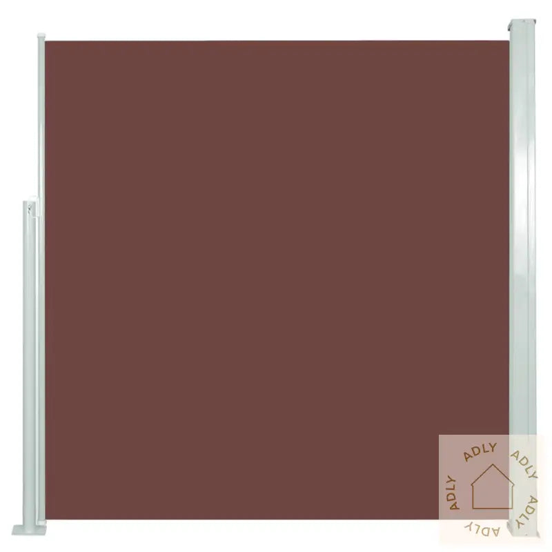 Uttrekkbar Sidemarkise 140X300 Cm Brun