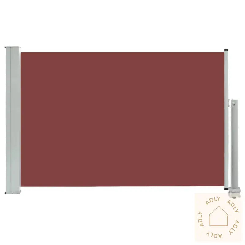 Uttrekkbar Sidemarkise 60X300 Cm Brun