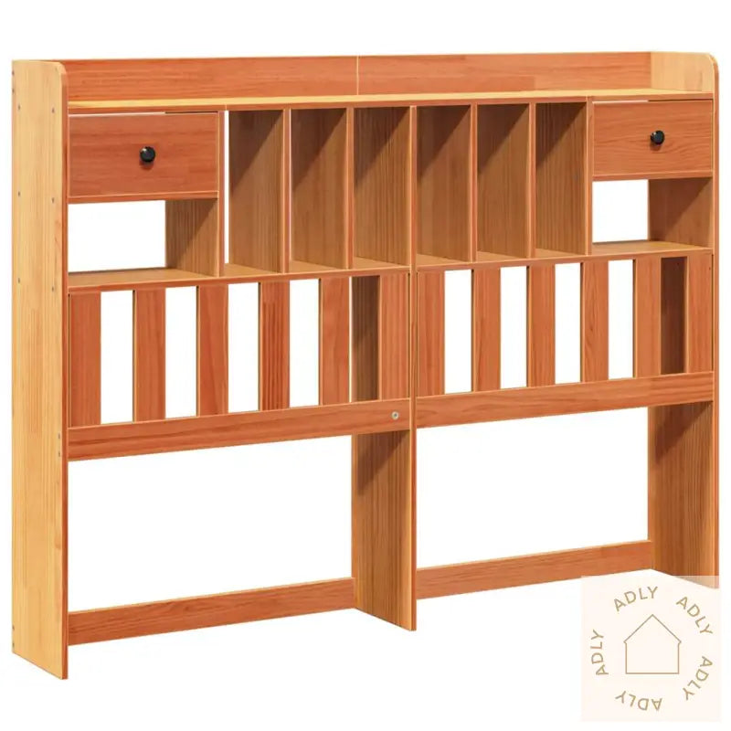 Hodegavl Med Oppbevaring Voksbrun 140 Cm Heltre Furu