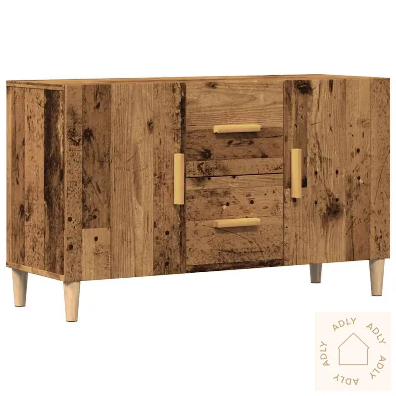 Skjenk Gammelt Tre 100X36X60 Cm Konstruert Tre