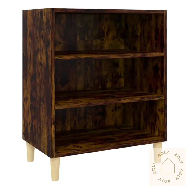 Skjenk Røkt Eik 57X35X70 Cm Konstruert Tre