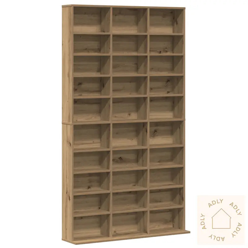 Cd Skap I Artisan Eik - 101X23X177.5 Cm Laget Av Konstruert Tre