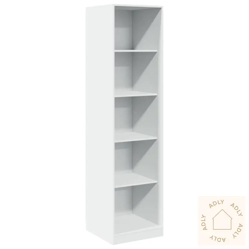 Garderobe Hvit 50X50X200 Cm Konstruert Tre