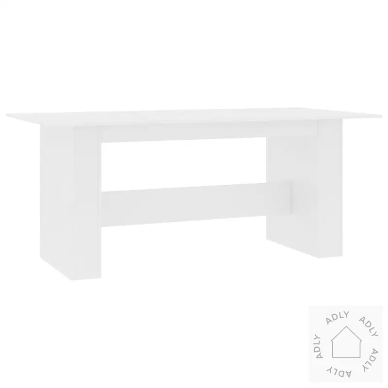 Spisebord Hvit 180X90X76 Cm Konstruert Tre