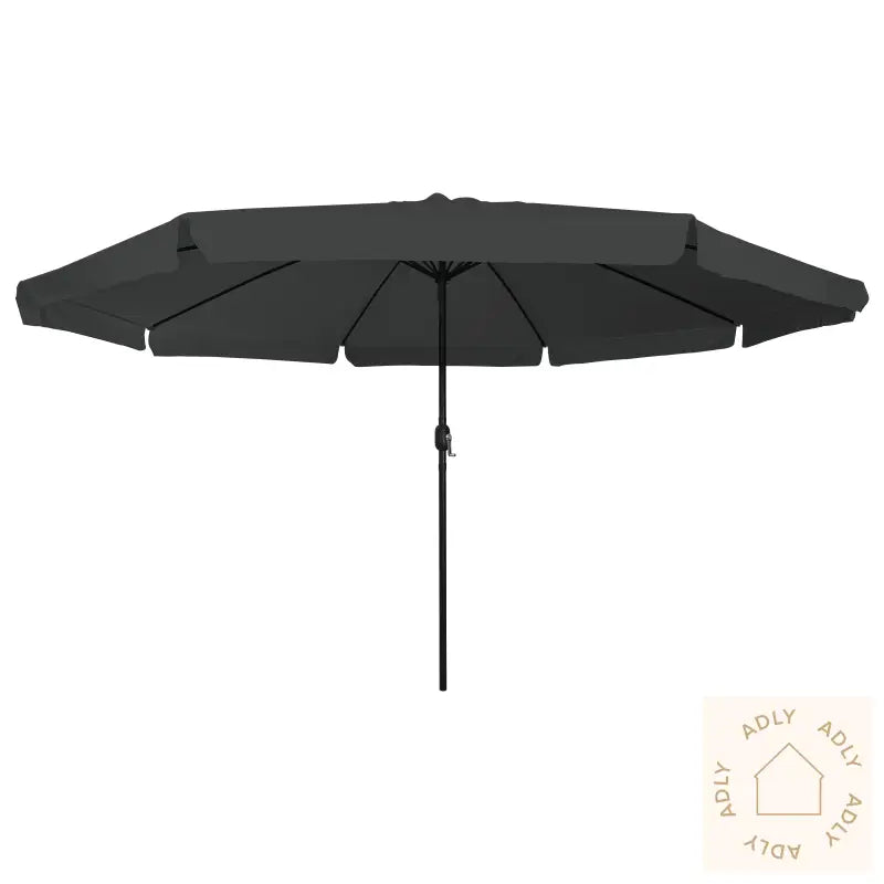 Hageparasol 395X245 Cm Antrasitt