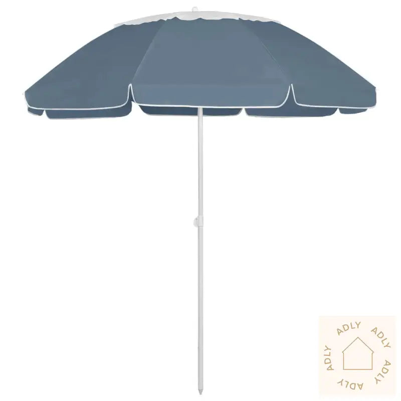 Strandparasoll Blå 300 Cm