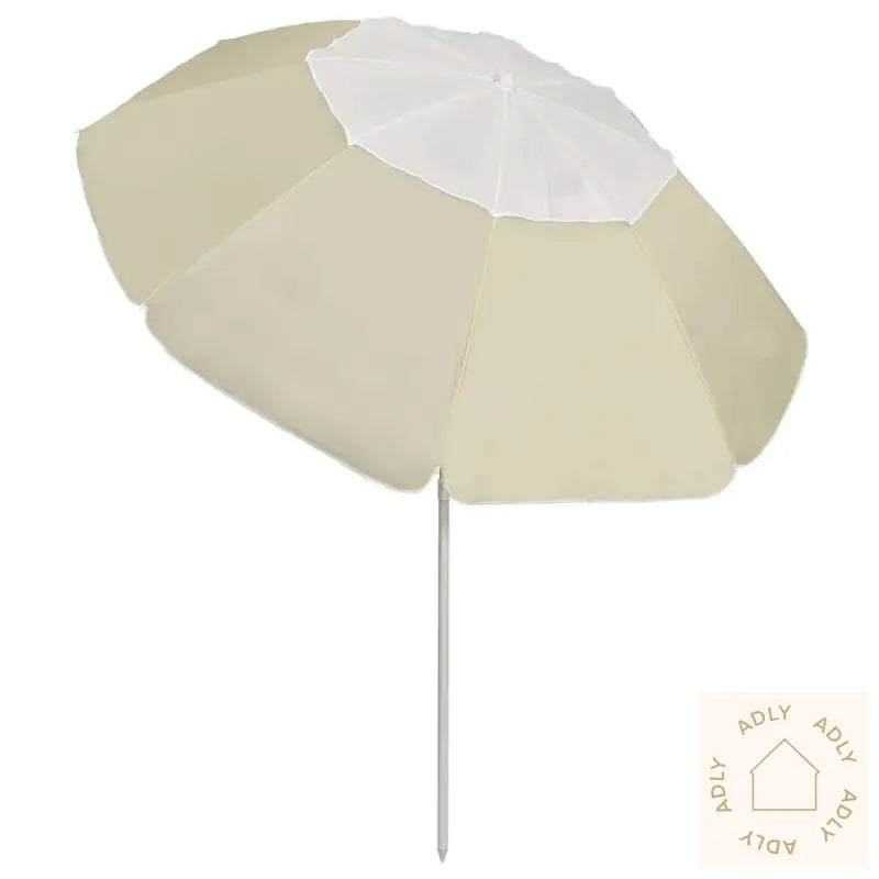 Strandparasoll Sandgul 300 Cm