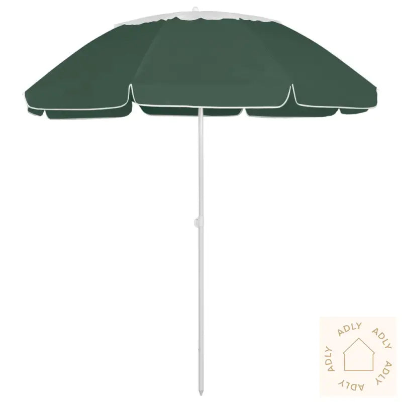 Strandparasoll Hawaii Grønn 300 Cm