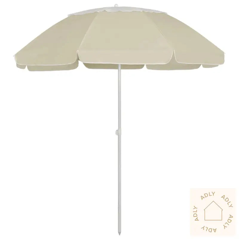 Strandparasoll Sandgul 300 Cm