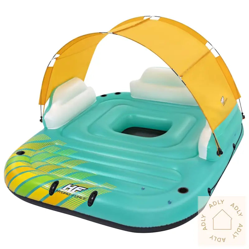 Bestway Oppblåsbar Øy 5 Personer Sunny Lounge 291X265X83 Cm