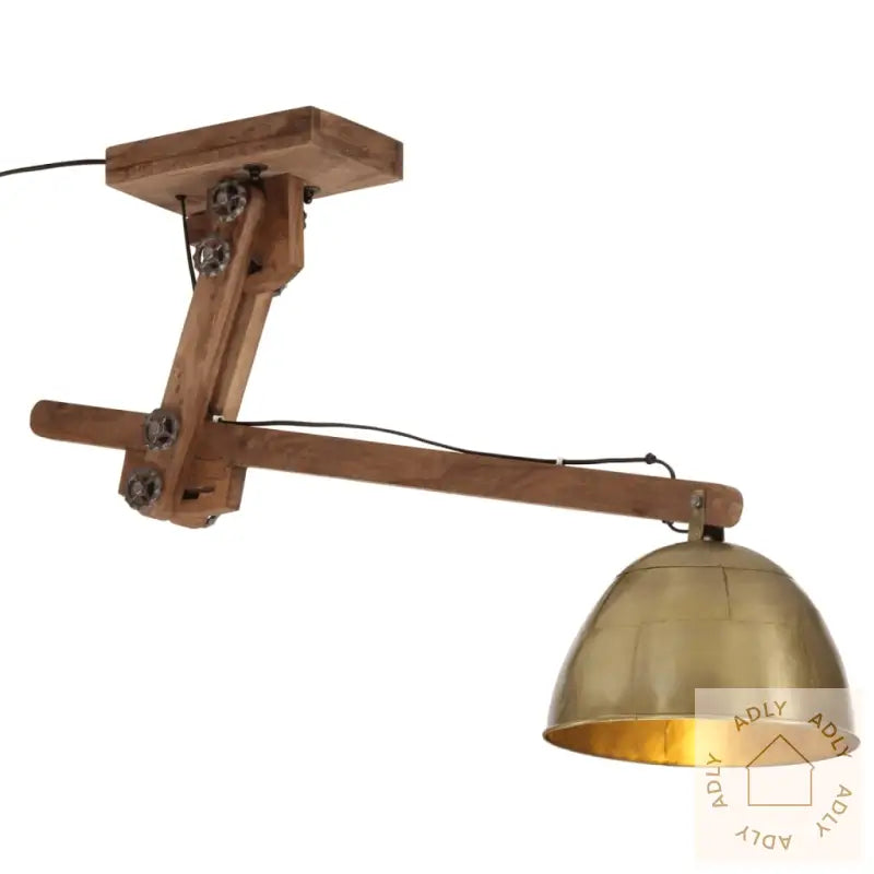 Taklampe 25 W Antikk Messing 105X30X65-108 Cm E27