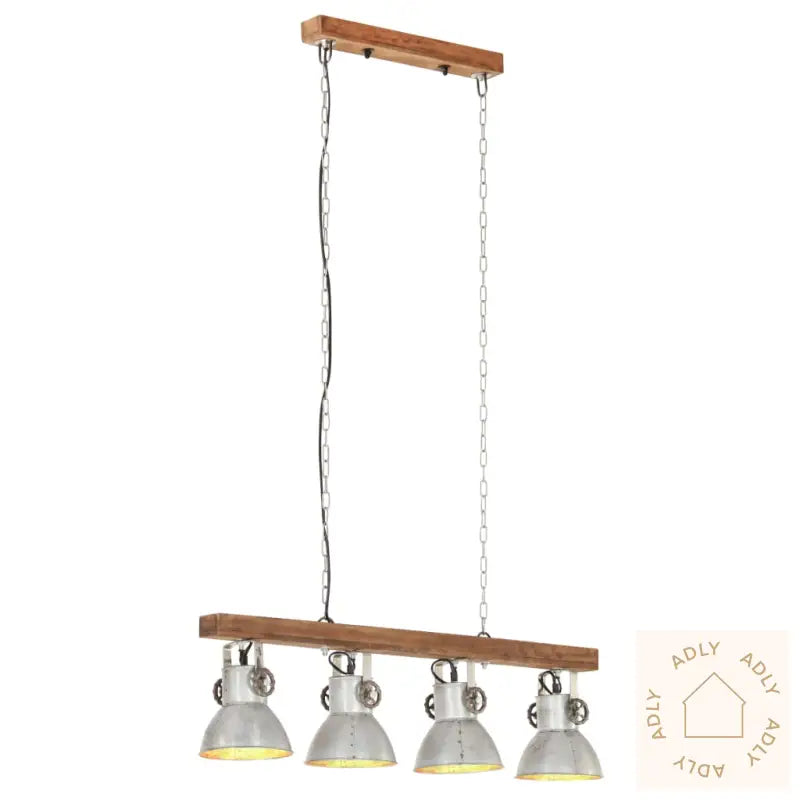 Industriell Taklampe Sølv E27 Mangotre