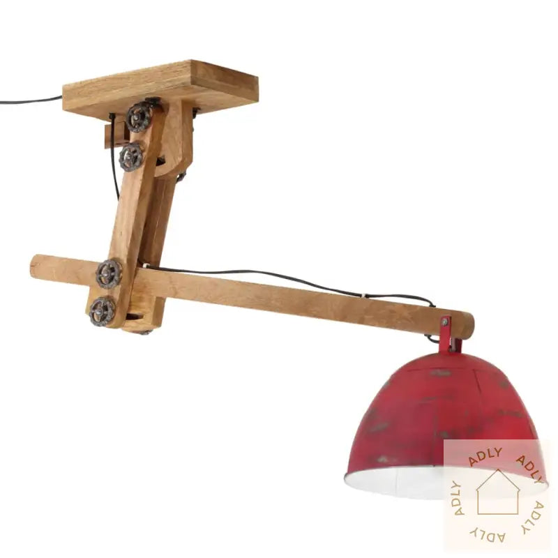 Taklampe 25 W Mørkerød 05X30X65-108 Cm E27