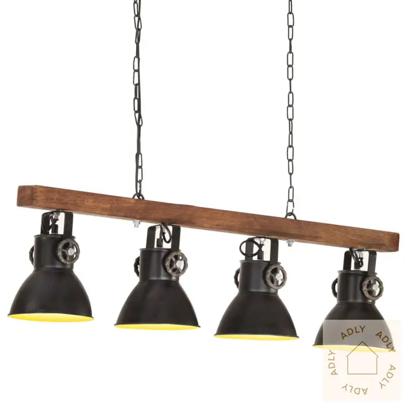 Industriell Taklampe Svart E27 Mangotre