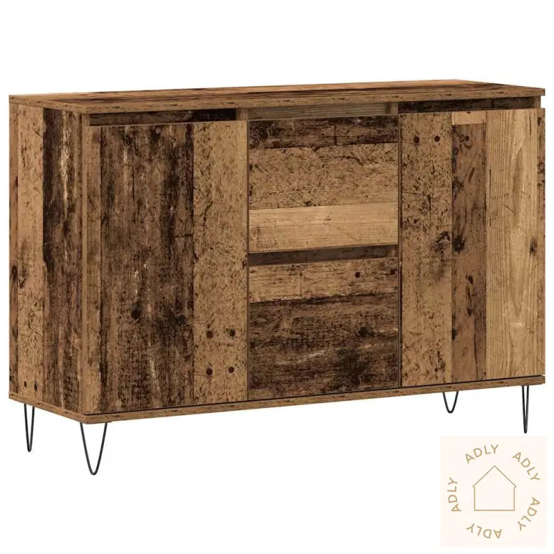 Skjenk Gammelt Tre 104X35X70 Cm Konstruert Tre