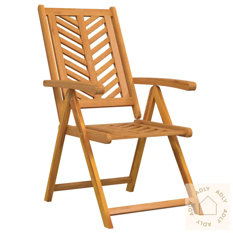 Tilbakelente Hagemøbler 6 Stk Solid Tre Acacia