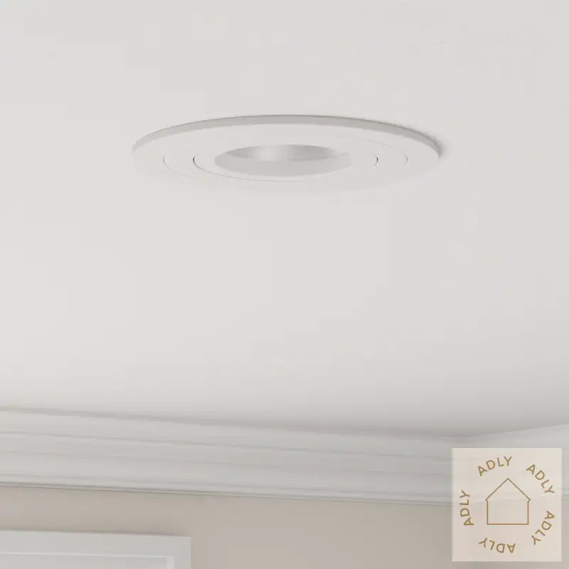 Innpakkede Spotlights 12 Stk Rund Gu10 Hvit Ø91 Mm
