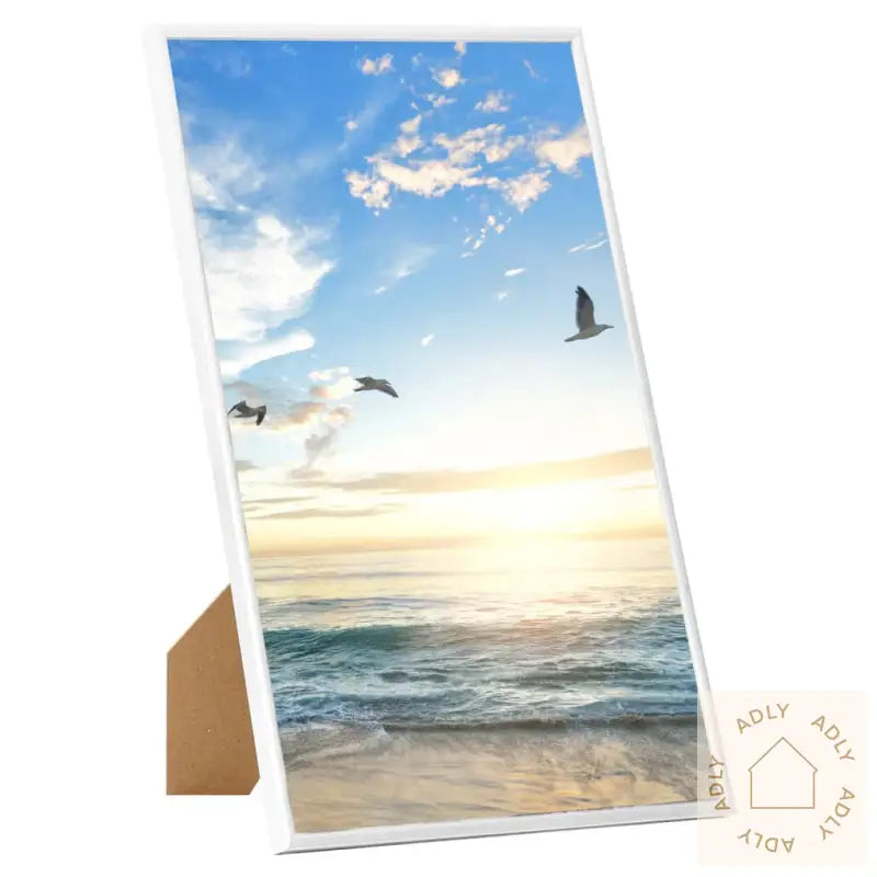 Fotorammekollasj For Bord 3 Stk Hvit 10X15 Cm Mdf