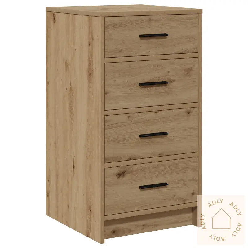 Sideboard Artisan Oak 40X41X75 Cm Konstruert Tre