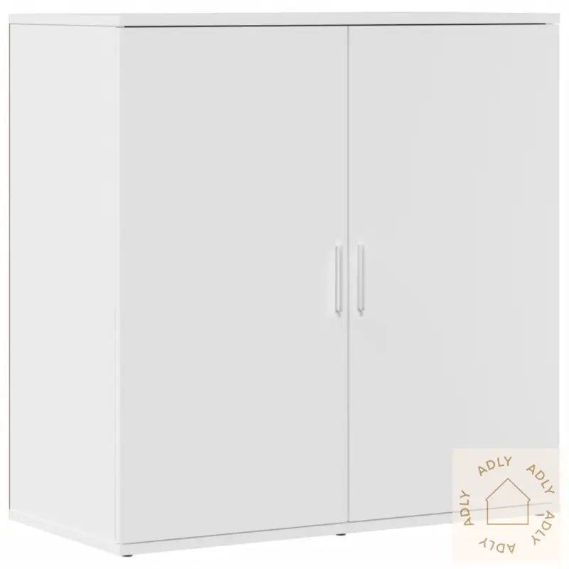 Skjenk Hvit 79X38X80 Cm Konstruert Tre