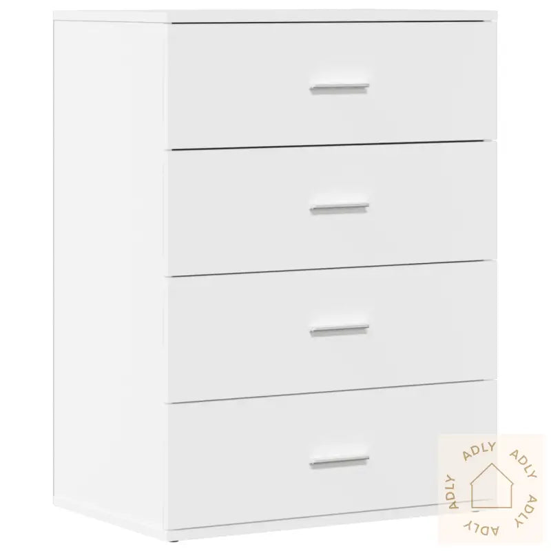 Skjenk Hvit 60X39X80 Cm Konstruert Tre