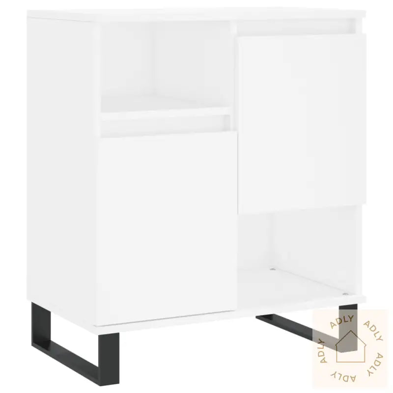 Skjenk Hvit 60X35X70 Cm Konstruert Tre