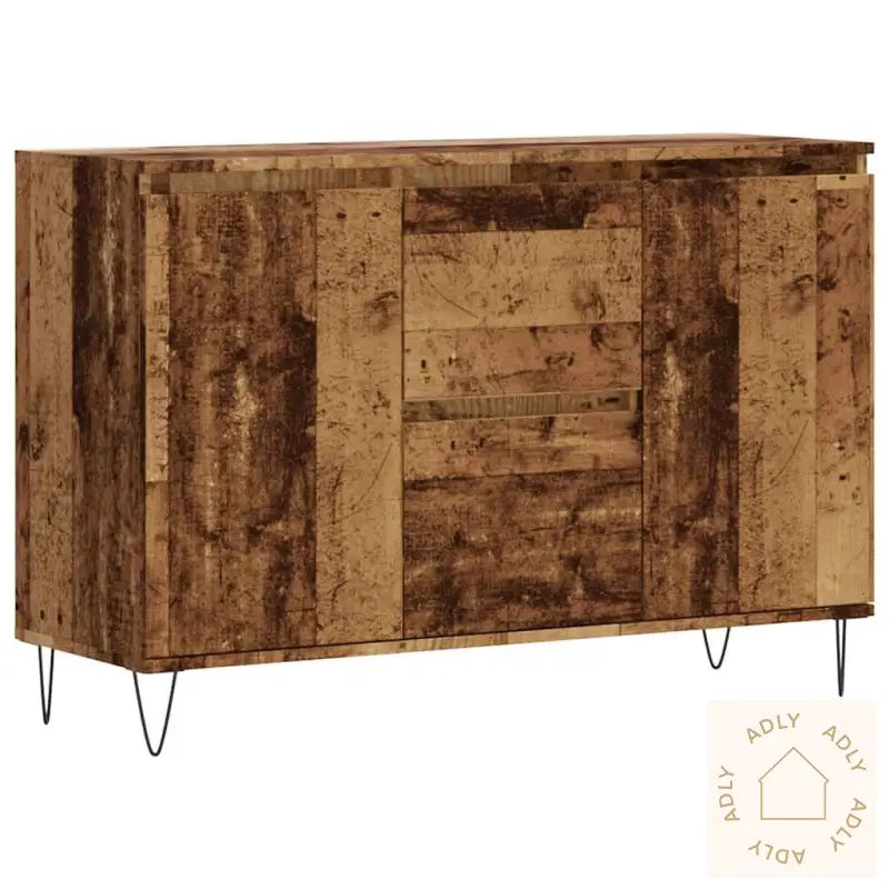 Skjenk Gammelt Tre 104X35X70 Cm Konstruert Tre