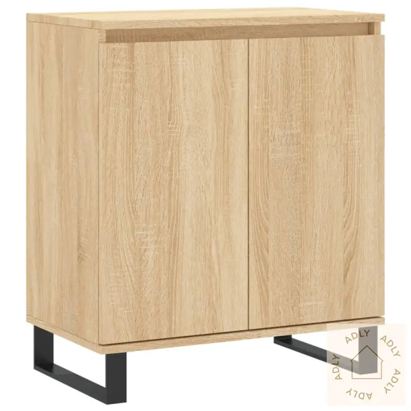 Skjenk Sonoma Eik 60X35X70 Cm Konstruert Tre