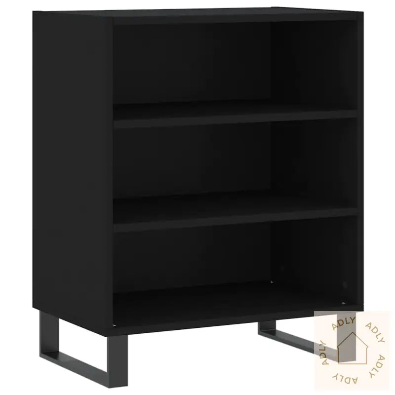 Skjenk Svart 57X35X70 Cm Konstruert Tre