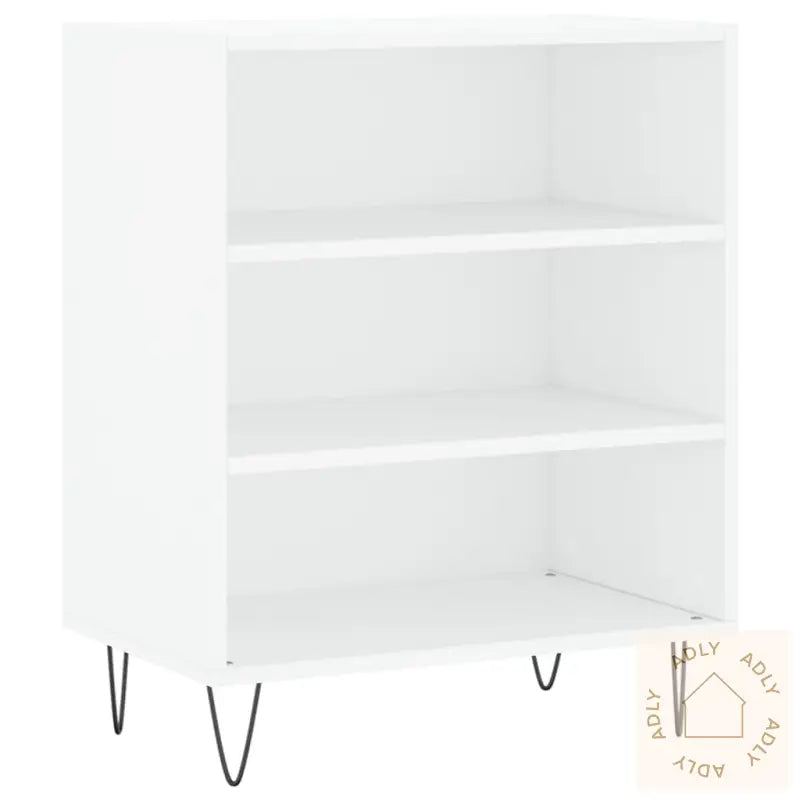 Skjenk Hvit 57X35X70 Cm Konstruert Tre