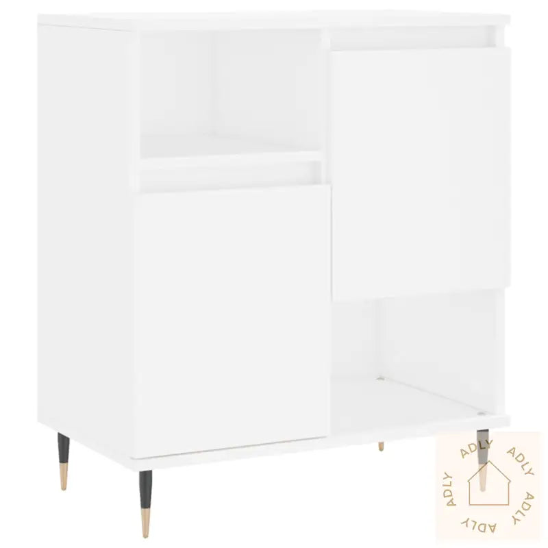 Skjenk Hvit 60X35X70 Cm Konstruert Tre