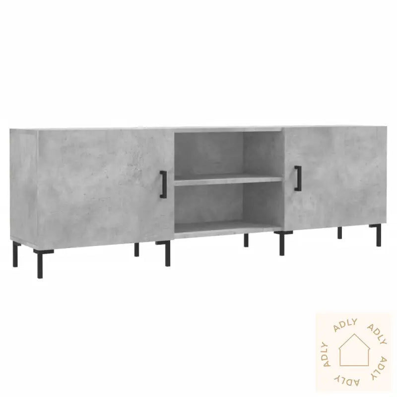 Tv-Benk Betonggrå 150X30X50 Cm Konstruert Tre