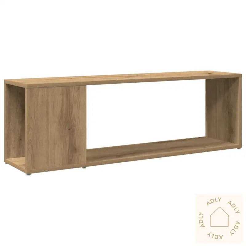 Tv-Benk Artisan Eik 100X24X32 Cm Konstruert Tre