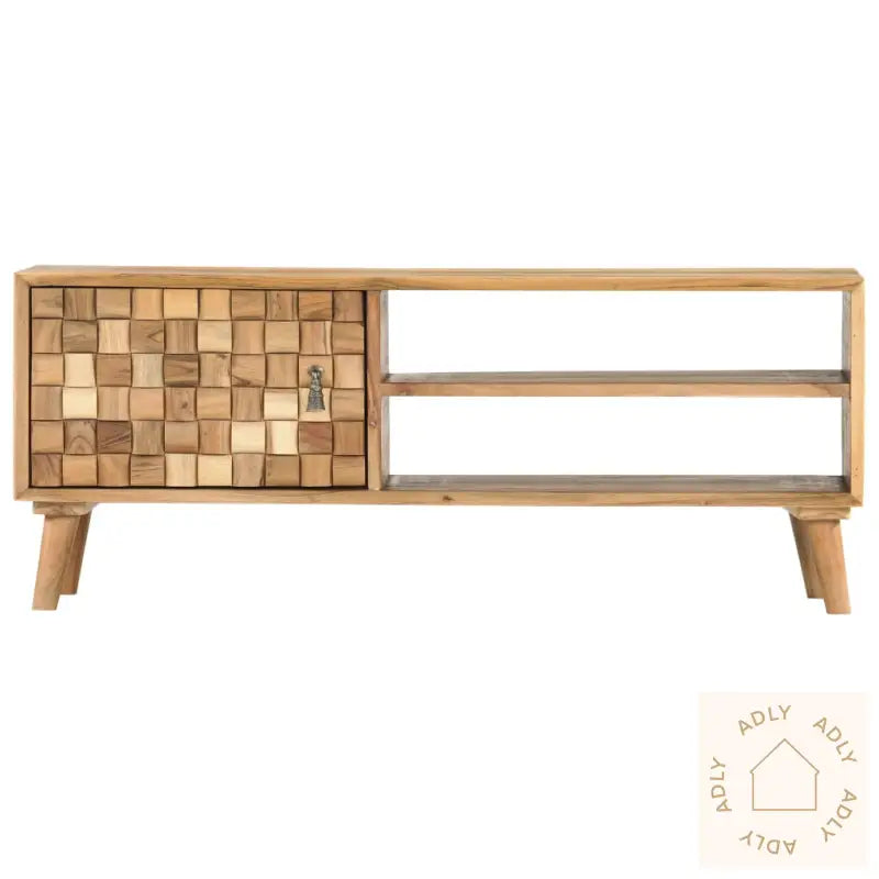 Tv-Benk 100X35X40 Cm Heltre Akasie