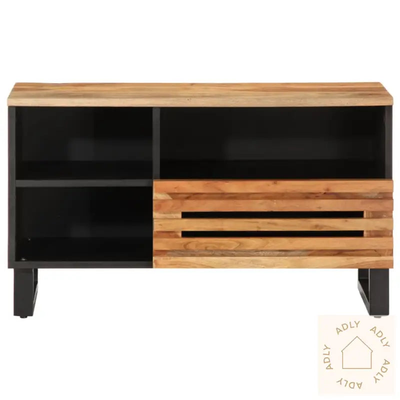 Tv-Benk 80X34X46 Cm Heltre Akasie
