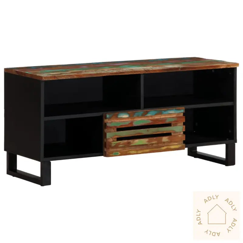 Tv-Benk 100X34X46 Cm Heltre Akasie