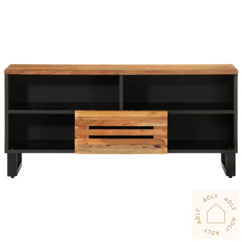 Tv-Benk 100X34X46 Cm Heltre Akasie