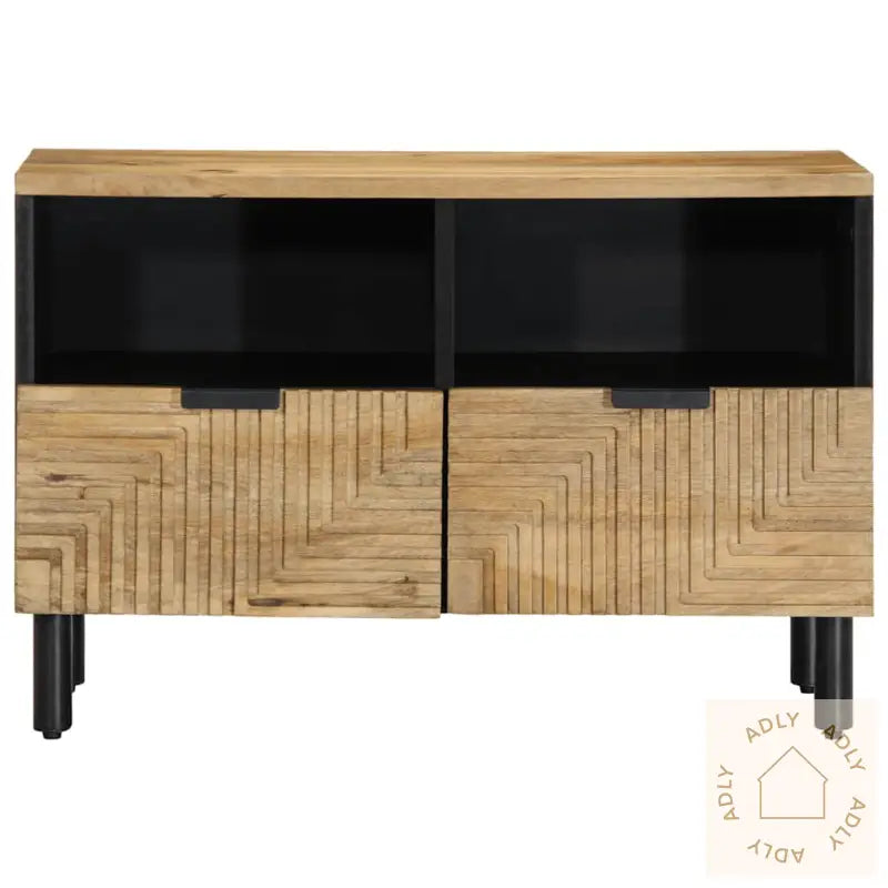 Tv-Benk Brun 70X33X46 Cm Heltre Mango