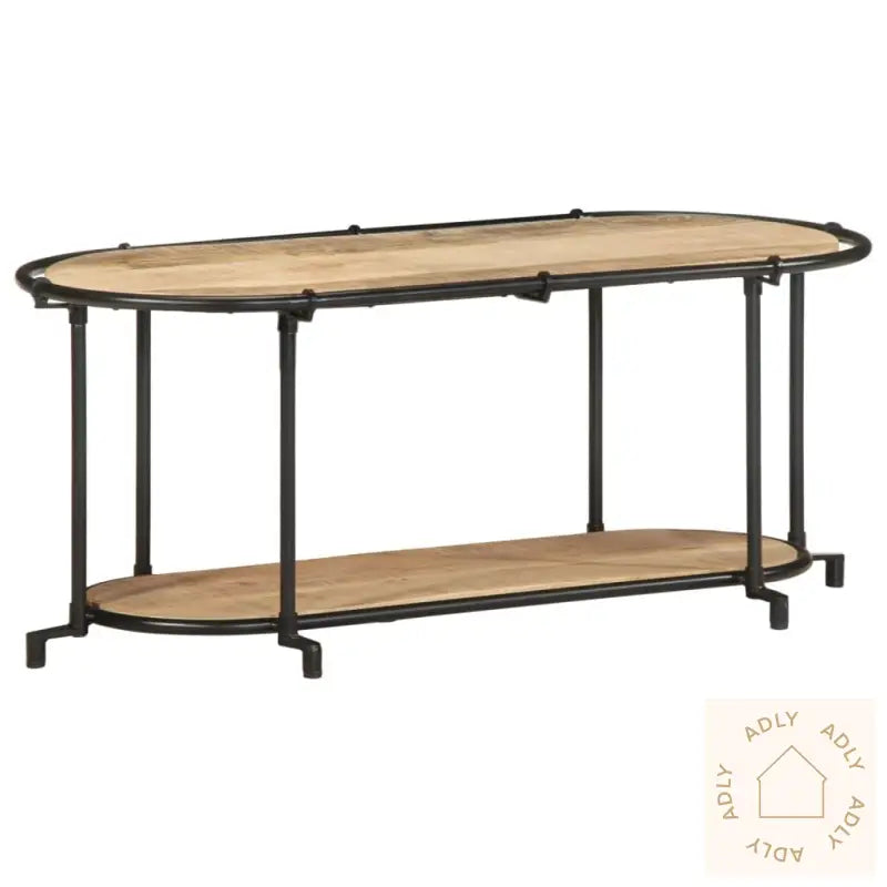 Tv-Benk 100X42X40 Cm Grov Heltre Mango