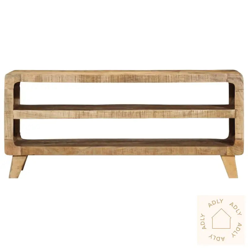 Tv-Benk 105X46X32 Cm Grov Heltre Mango