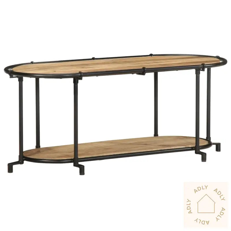 Tv-Benk 100X42X40 Cm Grov Heltre Mango